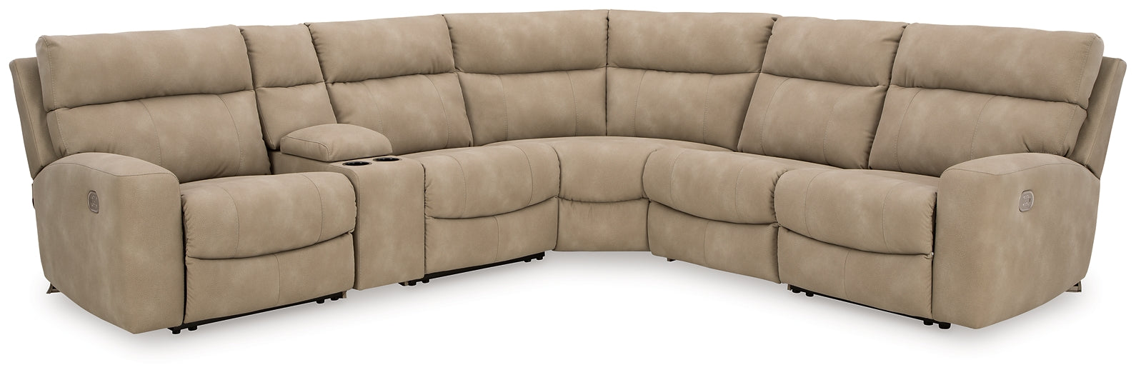 Next-Gen DuraPella 6-Piece Power Reclining Sectional – Kensington