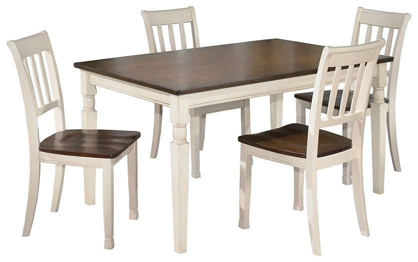 Whitesburg Dining Table and Chairs – Kensington Furniture Mattress