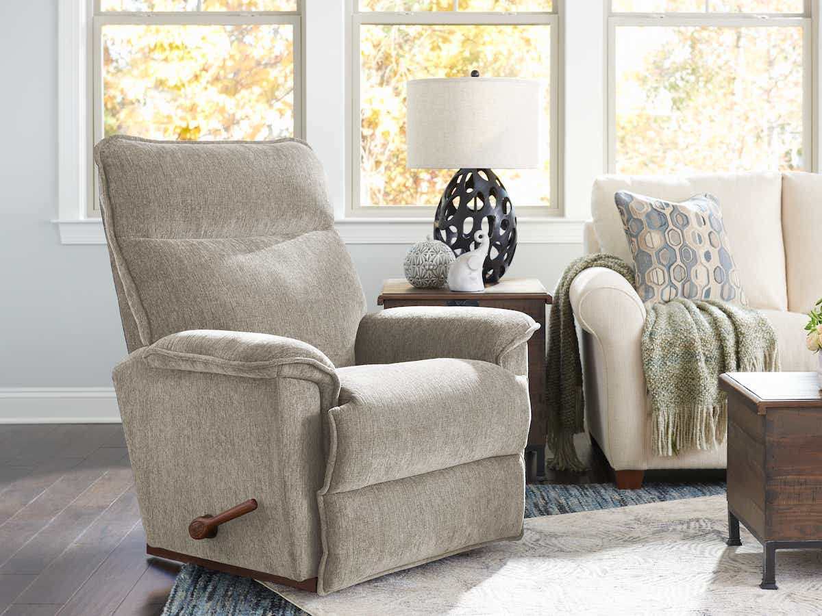 La-Z-Boy Jay Rocking Recliner — Smooth Rocker, Easy Manual Recline La-Z-Boy Recliner Chair