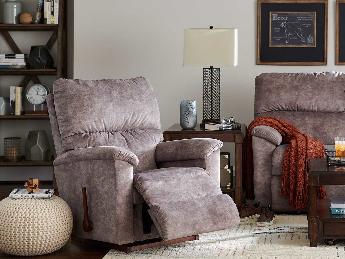La-Z-Boy Brooks Rocking Recliner — The Brooks Look in One Chair La-Z-Boy Recliner Chair