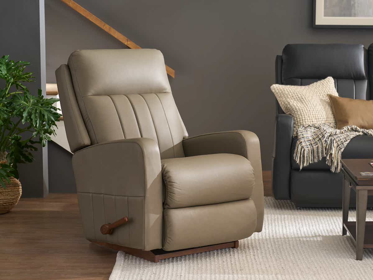 La-Z-Boy Finley Rocking Recliner — Contemporary Lines, Compact Fit La-Z-Boy Recliner Chair