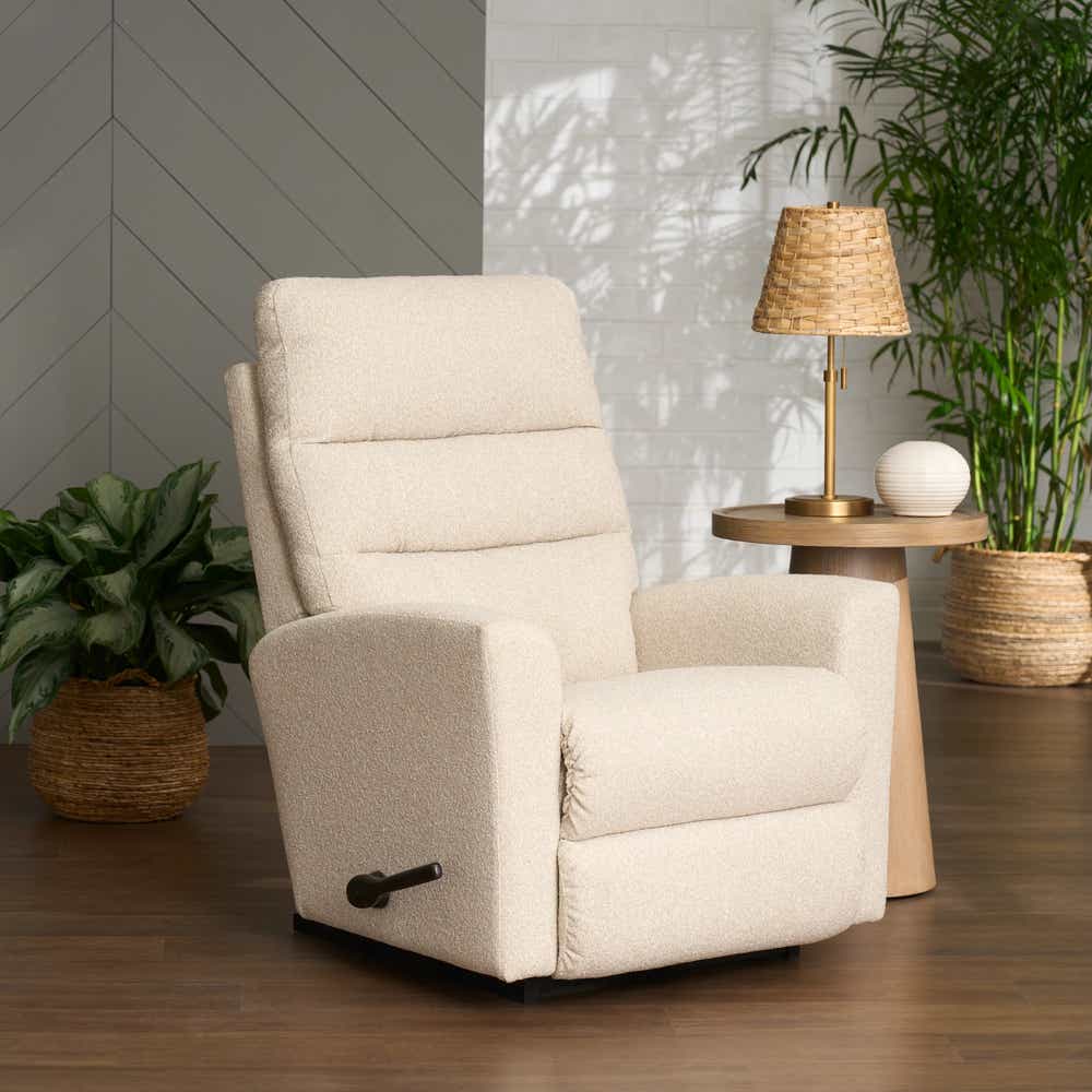 La-Z-Boy Liam Rocking Recliner — Tall-Back Comfort, Refined Lines La-Z-Boy Recliner Chair