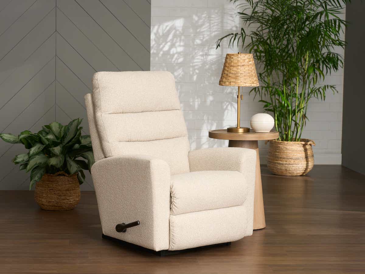 La-Z-Boy Liam Rocking Recliner — Tall-Back Comfort, Refined Lines La-Z-Boy Recliner Chair