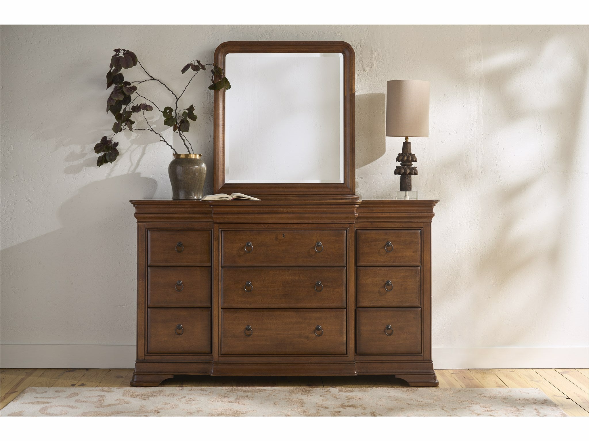 Universal Furniture Vertical Storage Mirror — New Lou Collection
