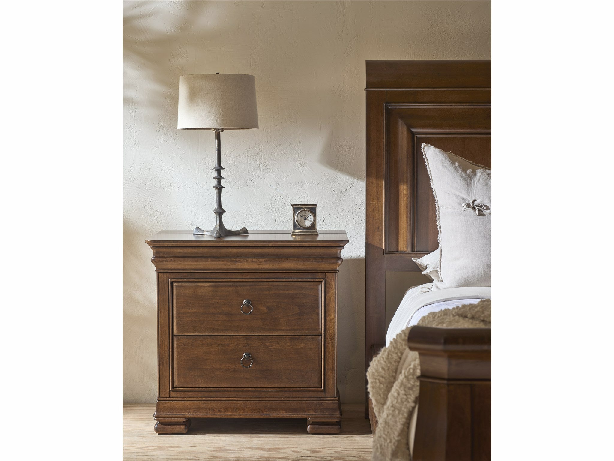 Universal Furniture New Lou Nightstand — Cognac — New Lou Collection