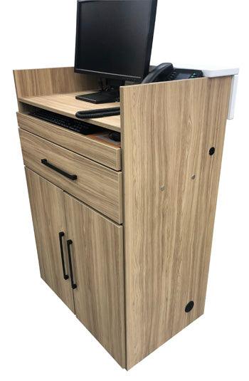 StoreDisplay P.O.S. Station — Light Brown Ashley® Component Skus