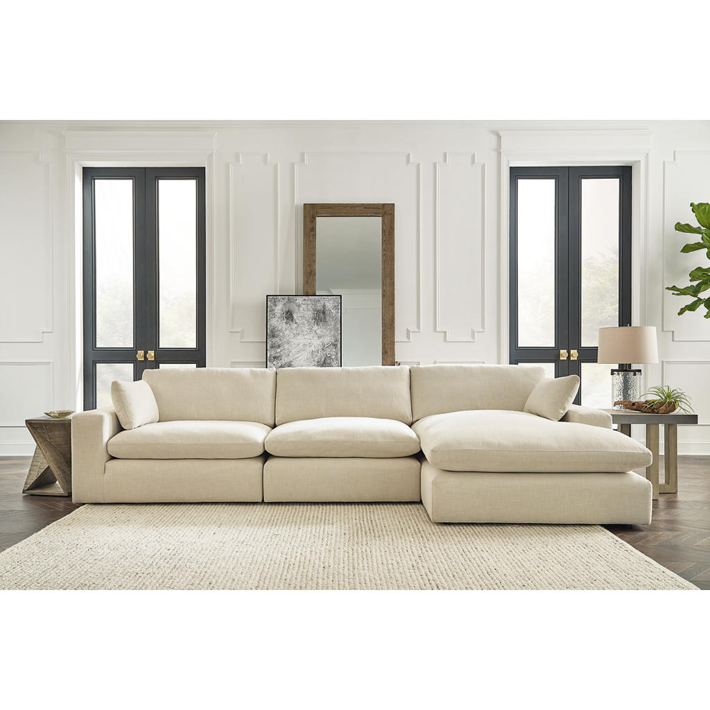 Elyza 3-Piece Sectional with Chaise Benchcraft® Living Room