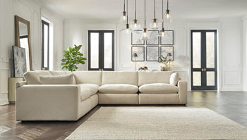 Elyza 5-Piece Sectional Benchcraft® Living Room