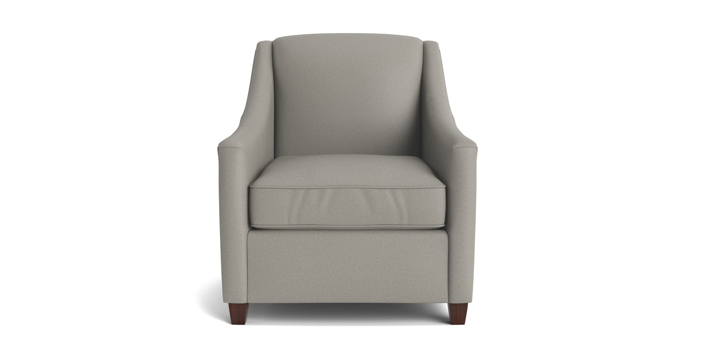 Corinna Leather Accent Chair Bassett