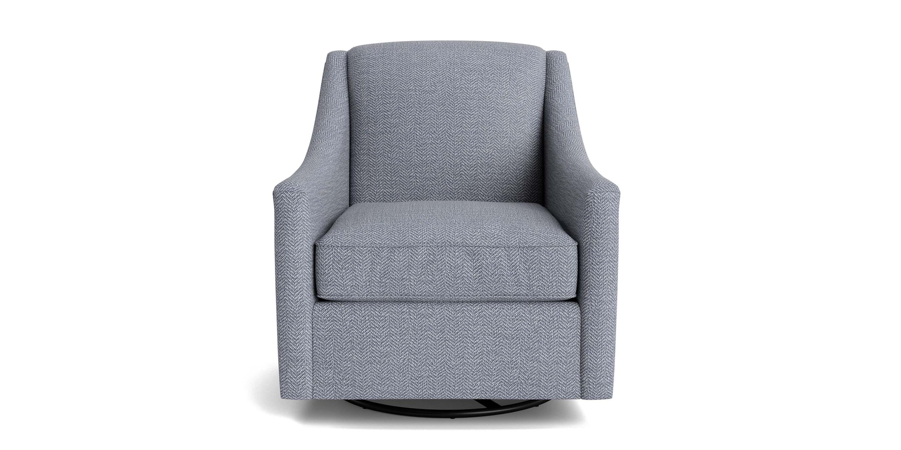 Corinna Slope Arm Swivel Glider Chair Bassett
