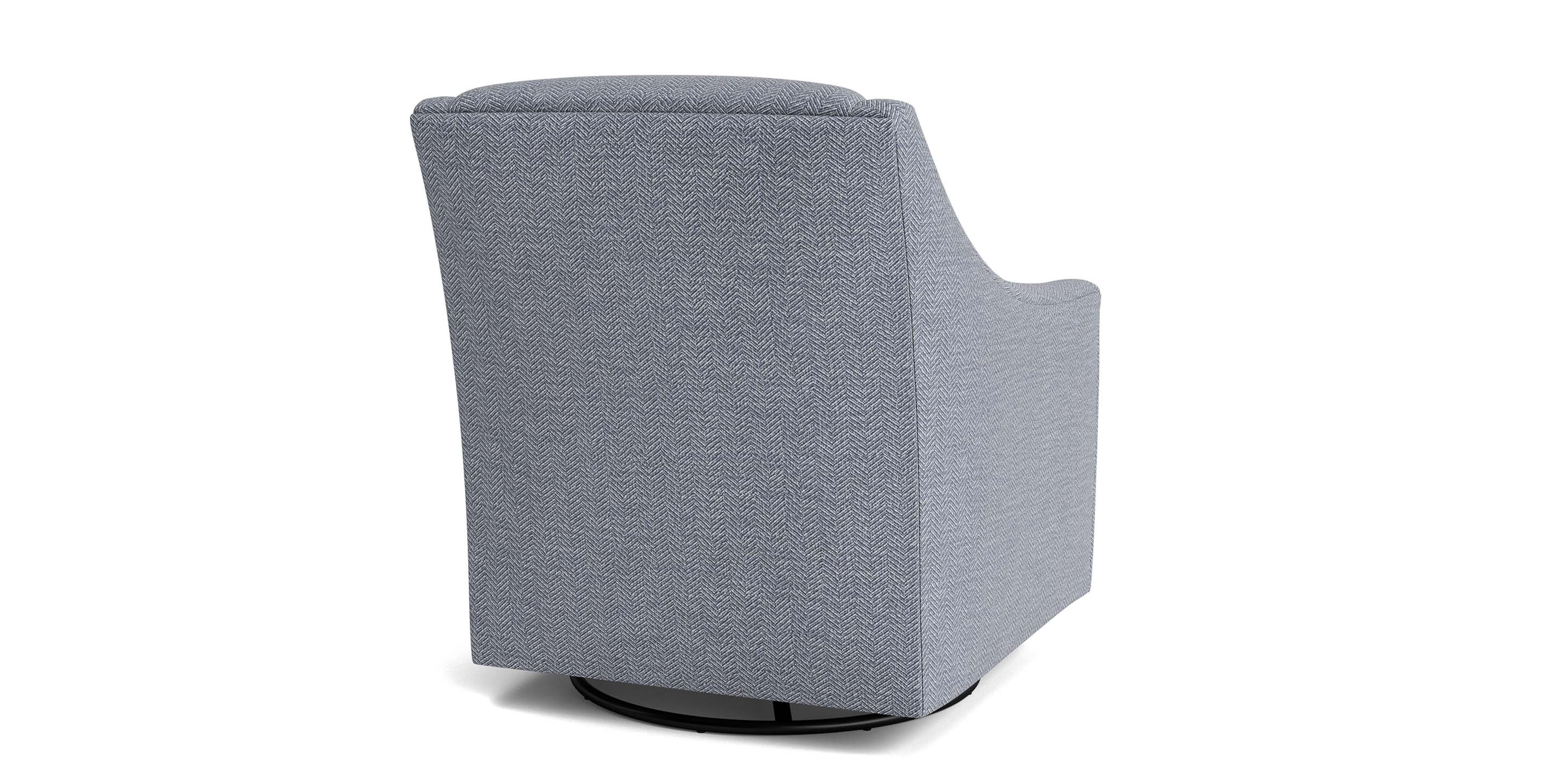 Corinna Slope Arm Swivel Glider Chair Bassett