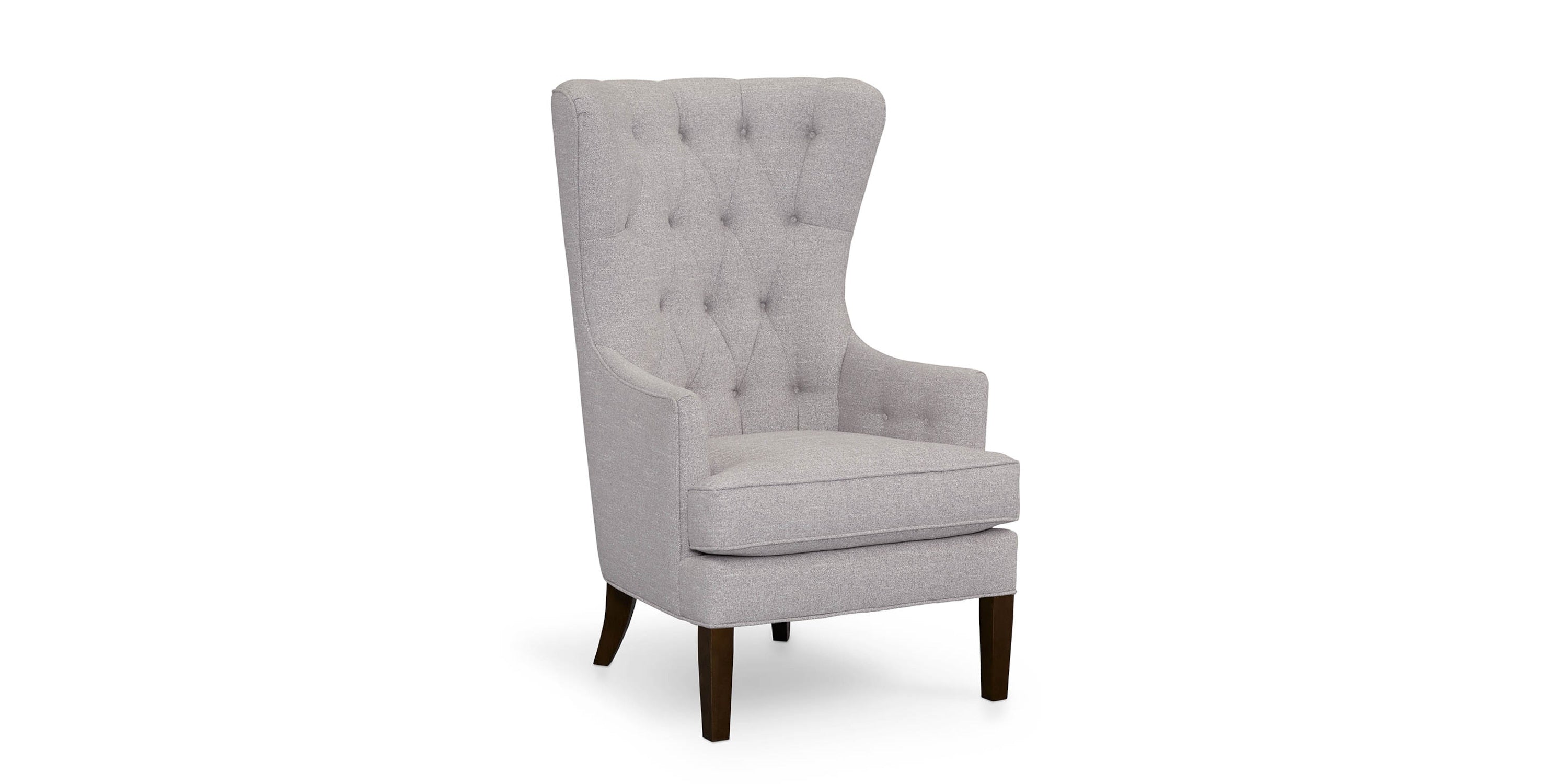 Whitney Tufted Wingback Chair Bassett