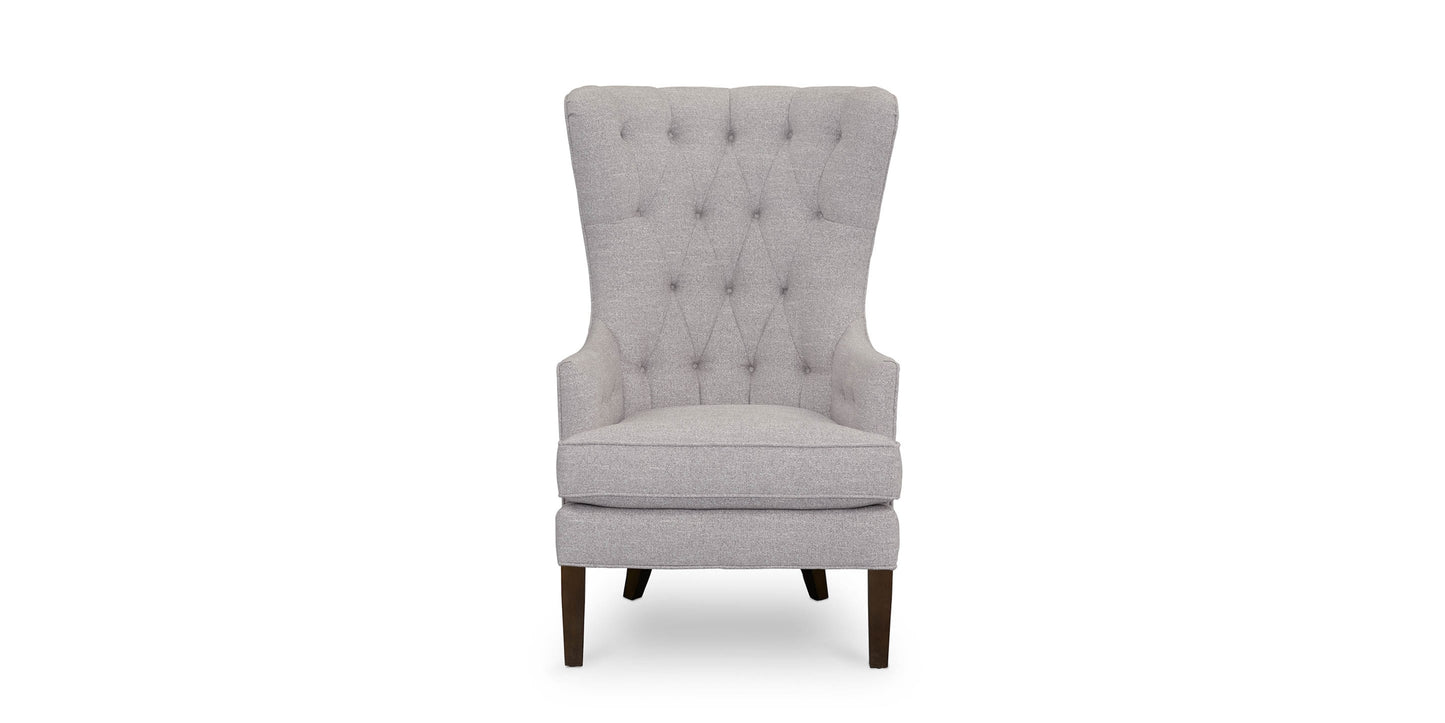 Whitney Tufted Wingback Chair Bassett