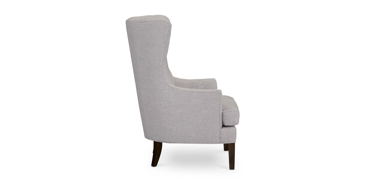 Whitney Tufted Wingback Chair Bassett