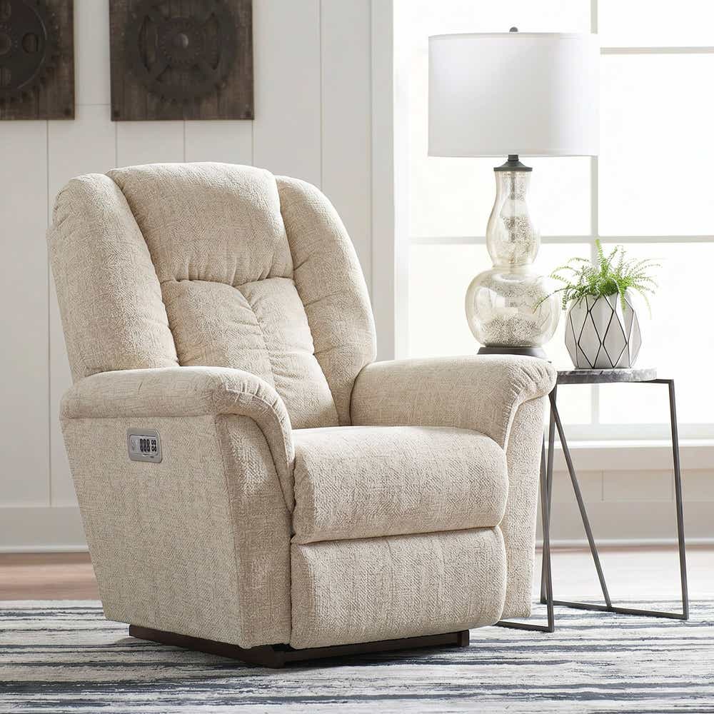 La-Z-Boy Jasper Power Rocking Recliner — Big Scale, Push-Button Ease La-Z-Boy Recliner Chair