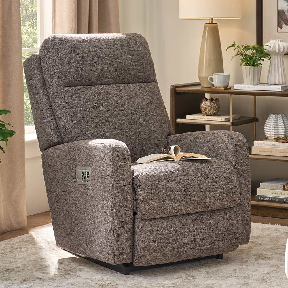 La-Z-Boy Finley Power Rocking Recliner — Modern Look, Power Recline La-Z-Boy Recliner Chair