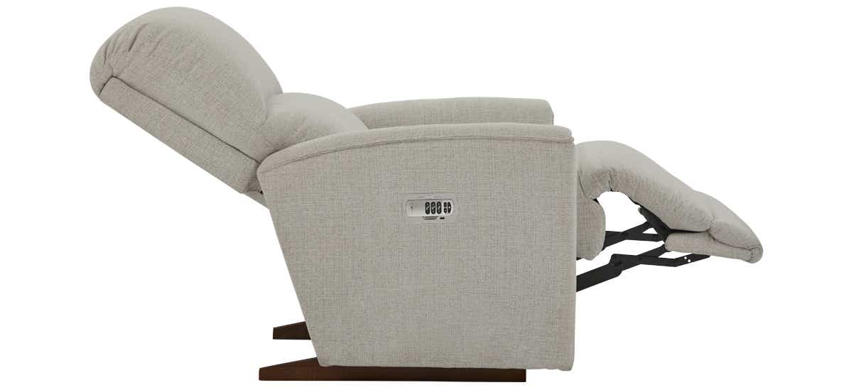 La-Z-Boy Cade Power Rocking Recliner — Leather, Remote-Controlled La-Z-Boy Recliner Chair