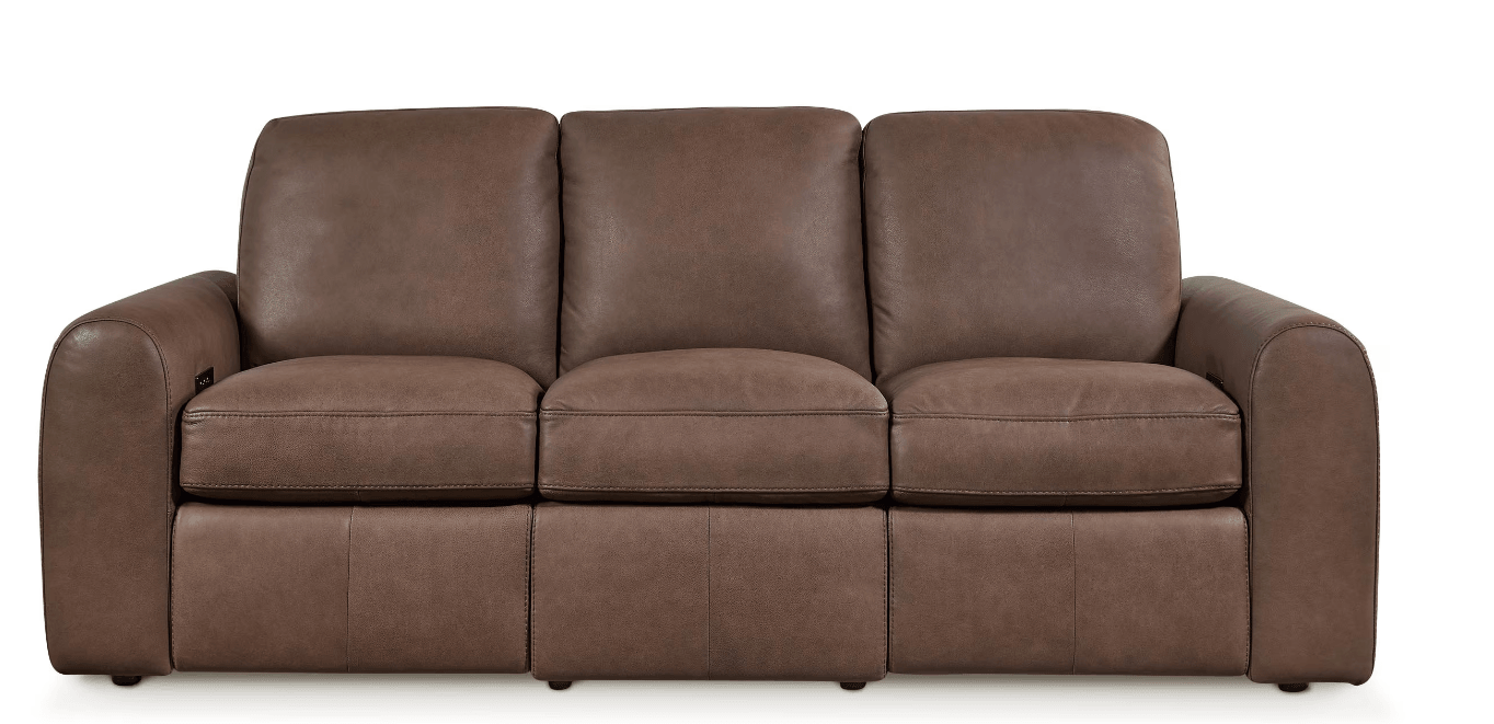 Bassett Sonny Motion Sofa — Power Reclining, Your Fabric Bassett Reclining Sofa