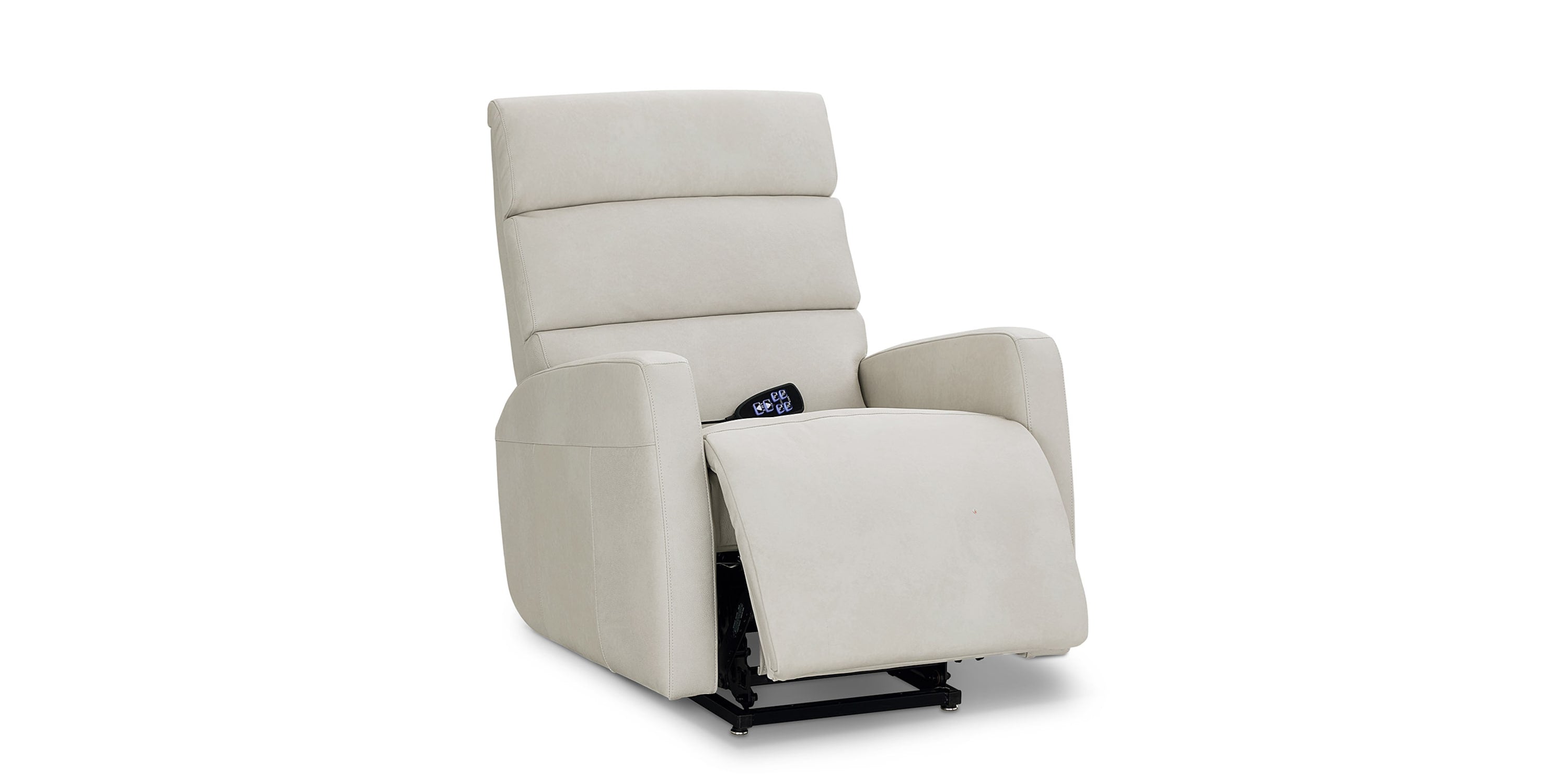 Bassett Mirror Hudson Leather Track Arm Power Lift Recliner - Thumbnail 2