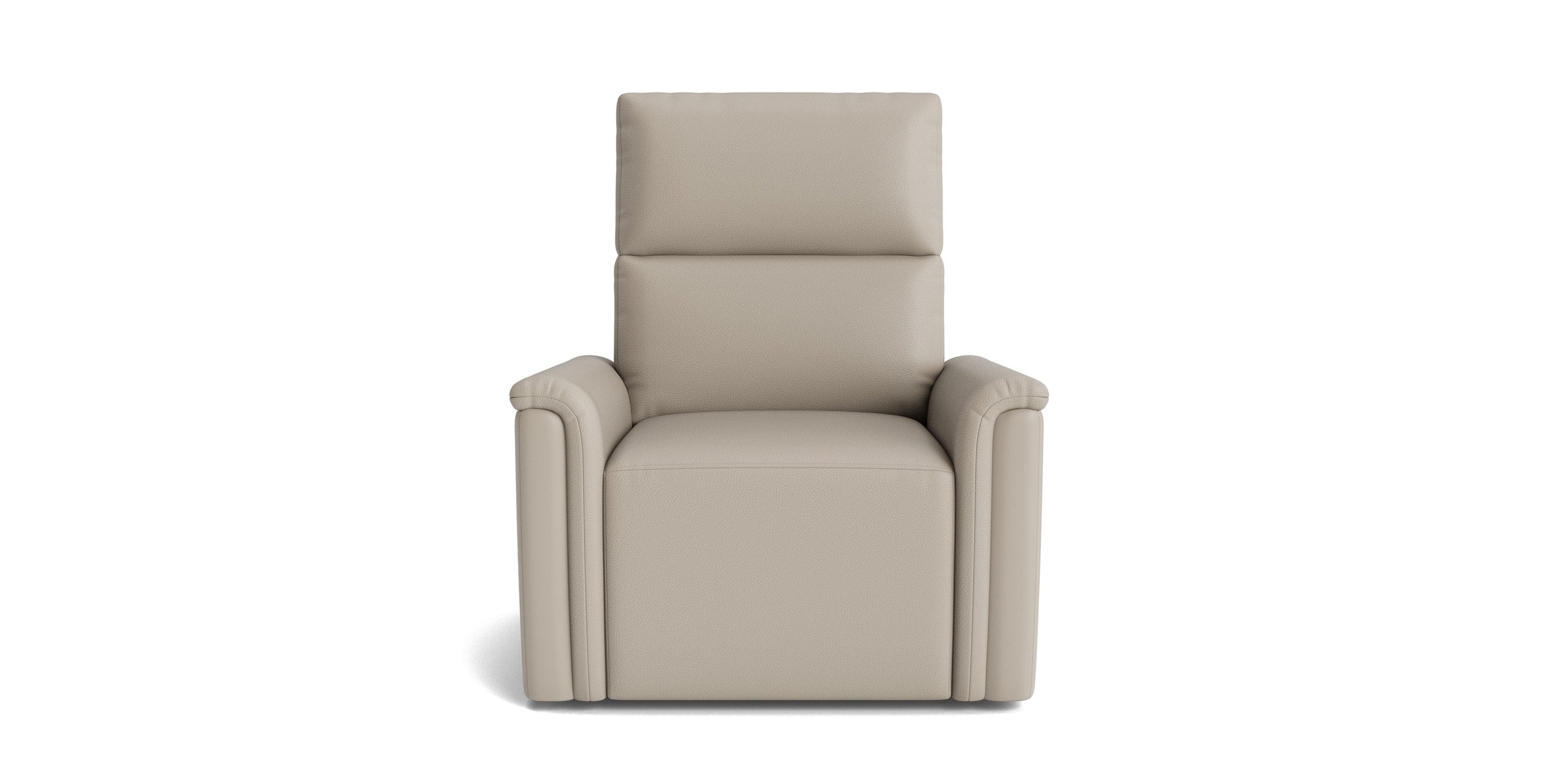 Harris Leather Pad Arm Swivel Glider Power Recliner Bassett Bedroom Furniture