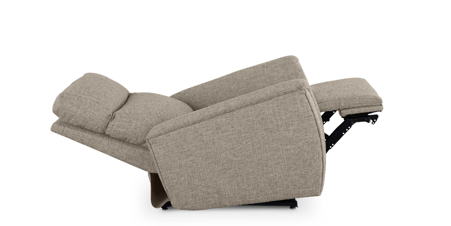 Harris Pad Arm Lay Flat Swivel Power Lift Recliner Bassett Bedroom Furniture