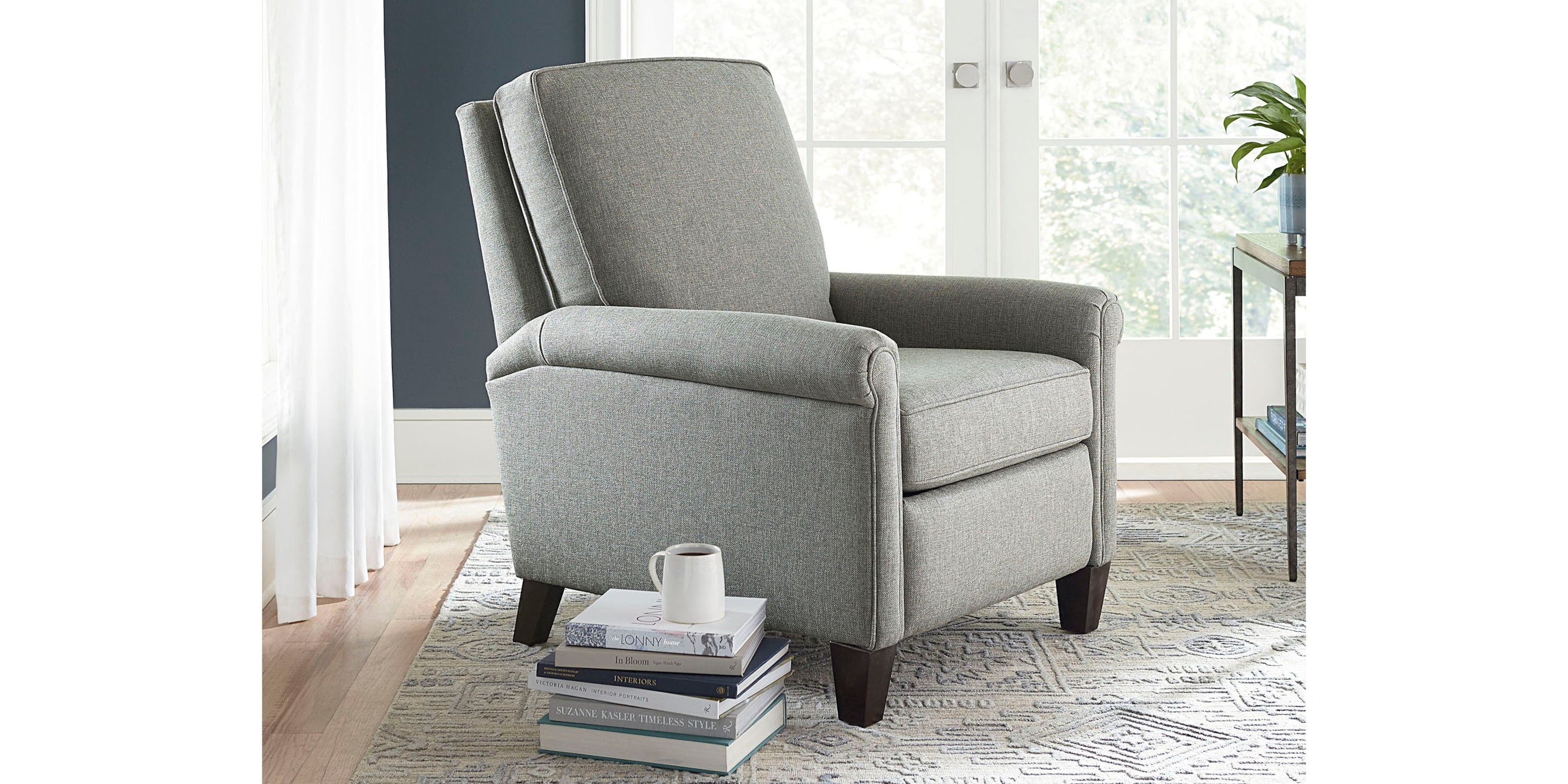 Thompson Panel Arm Manual Recliner Bassett