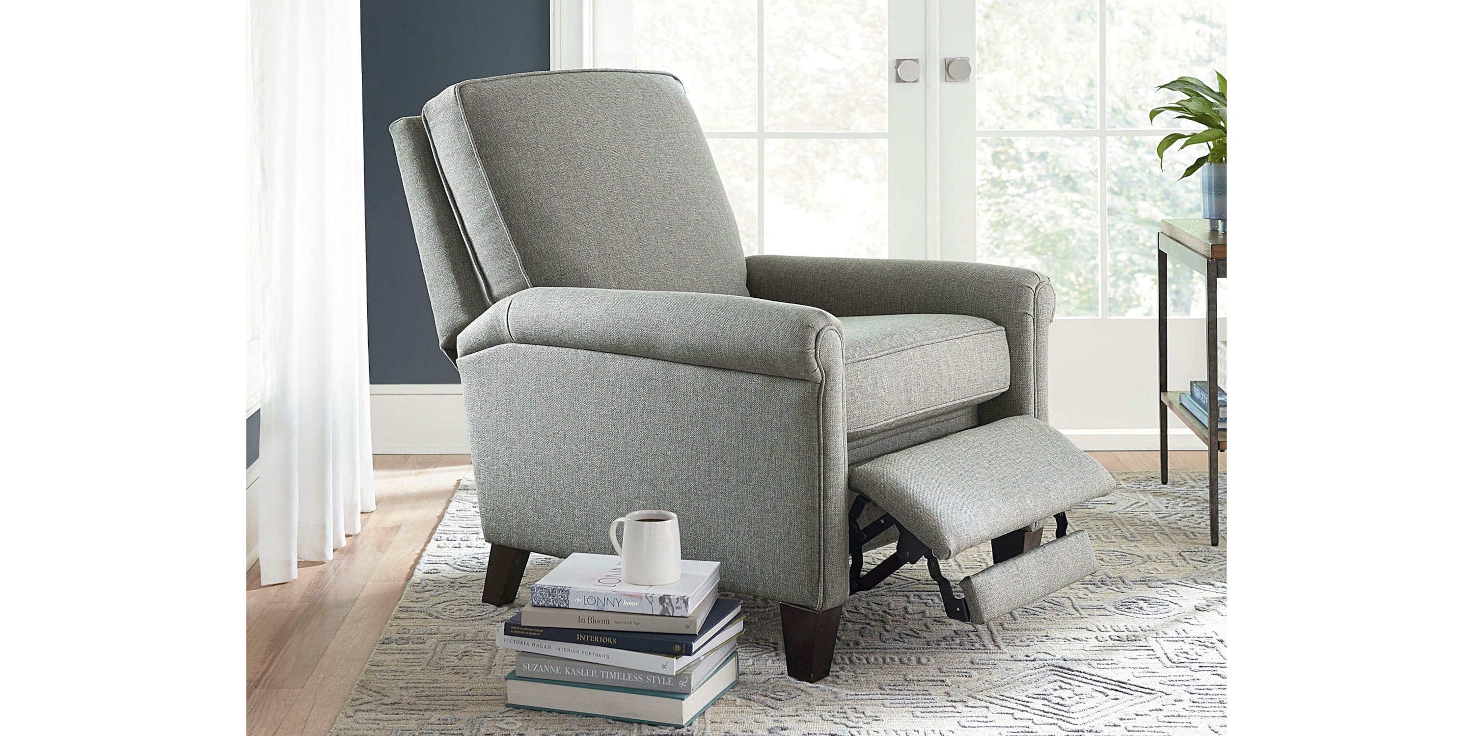 Thompson Panel Arm Manual Recliner Bassett