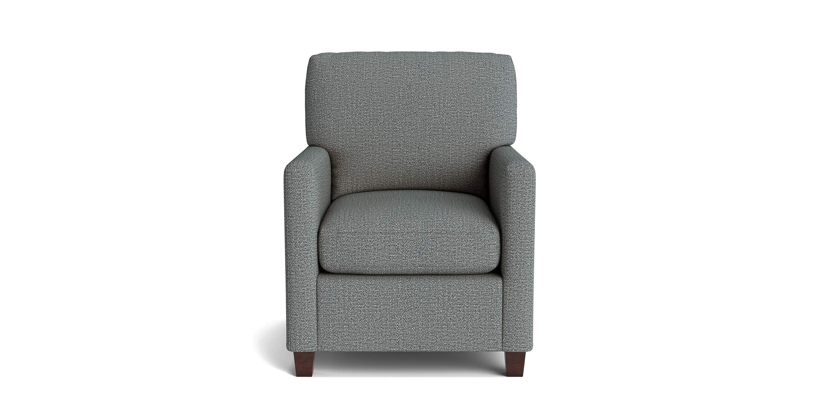 Bassett Trent Accent Chair — Custom Fabric or Leather, Made in the USA