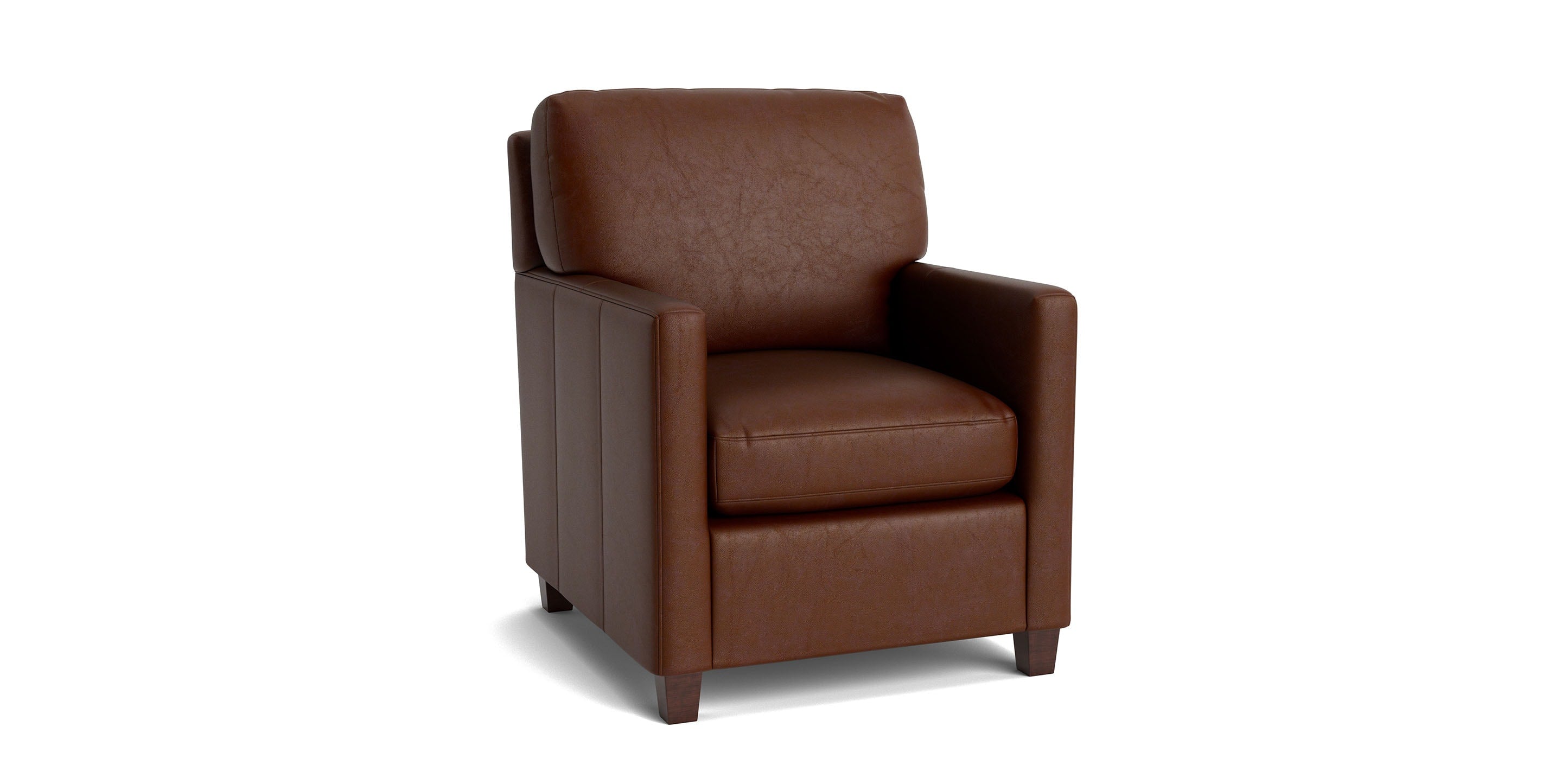 Bassett Trent Ottoman — Custom Fabric, Made in the USA Bassett Accent Chair