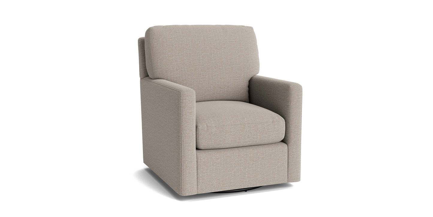 Bassett Trent Swivel Glider — Swivel and Glide, Your Fabric