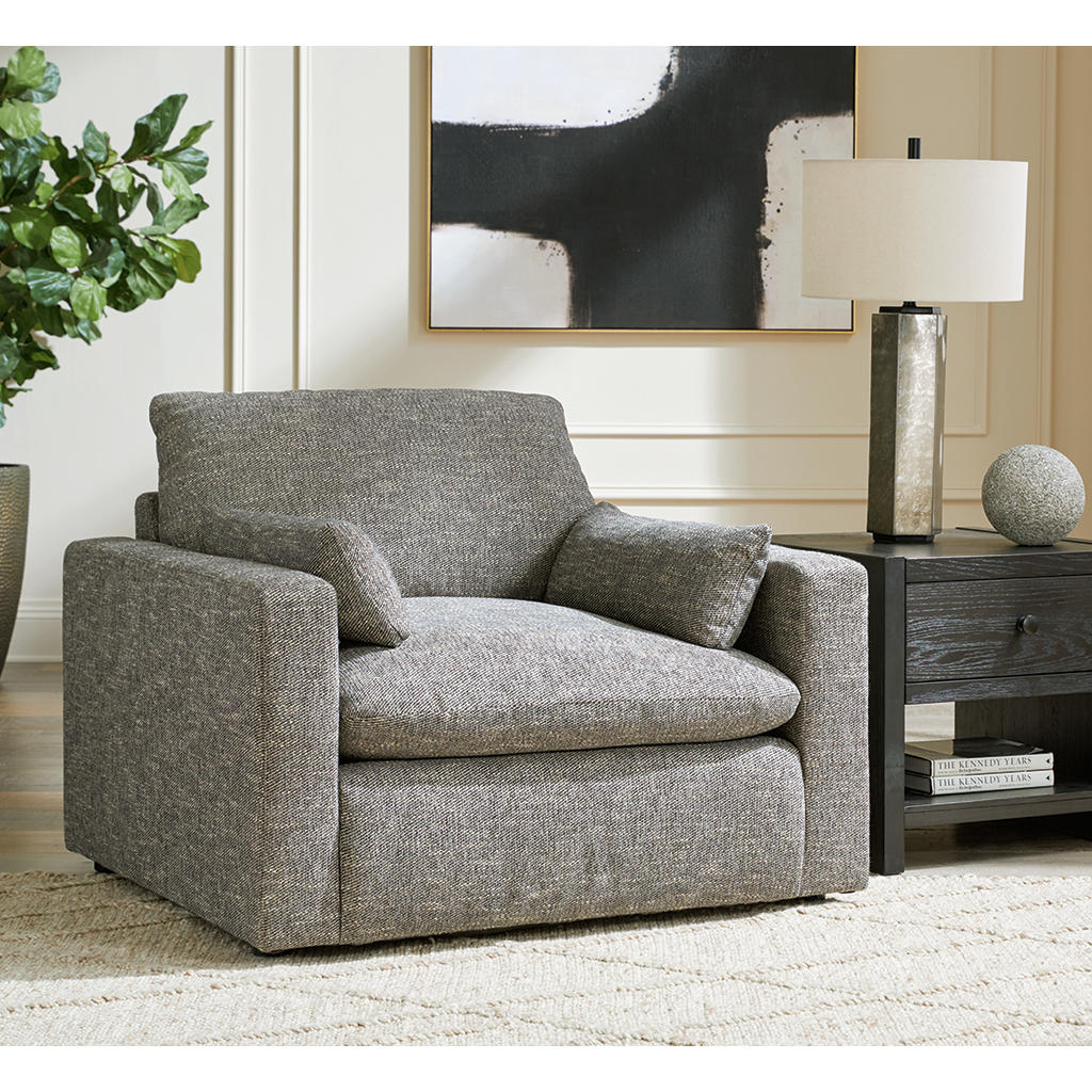 Dramatic Oversized Chair and Ottoman Benchcraft® Uncategorized