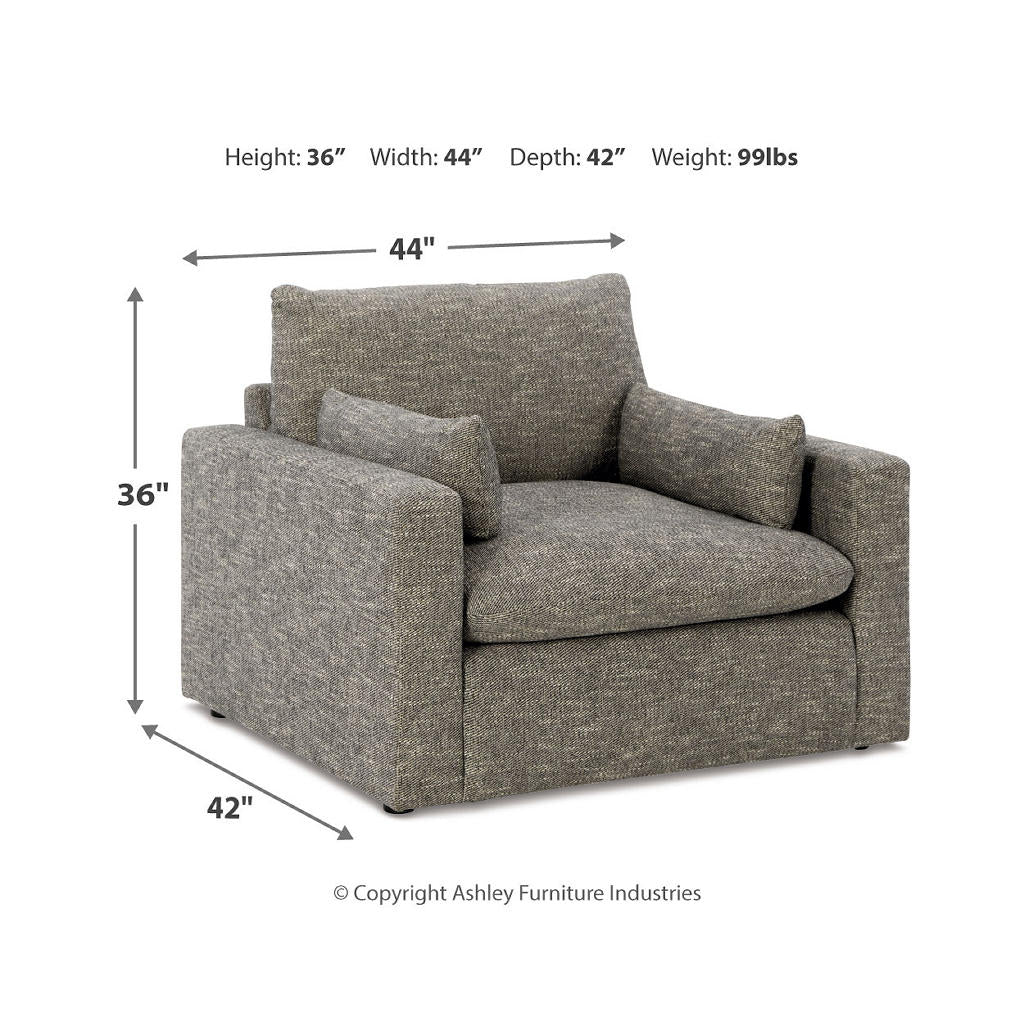 Dramatic Sofa, Loveseat, Oversized Chair and Ottoman Benchcraft® Uncategorized