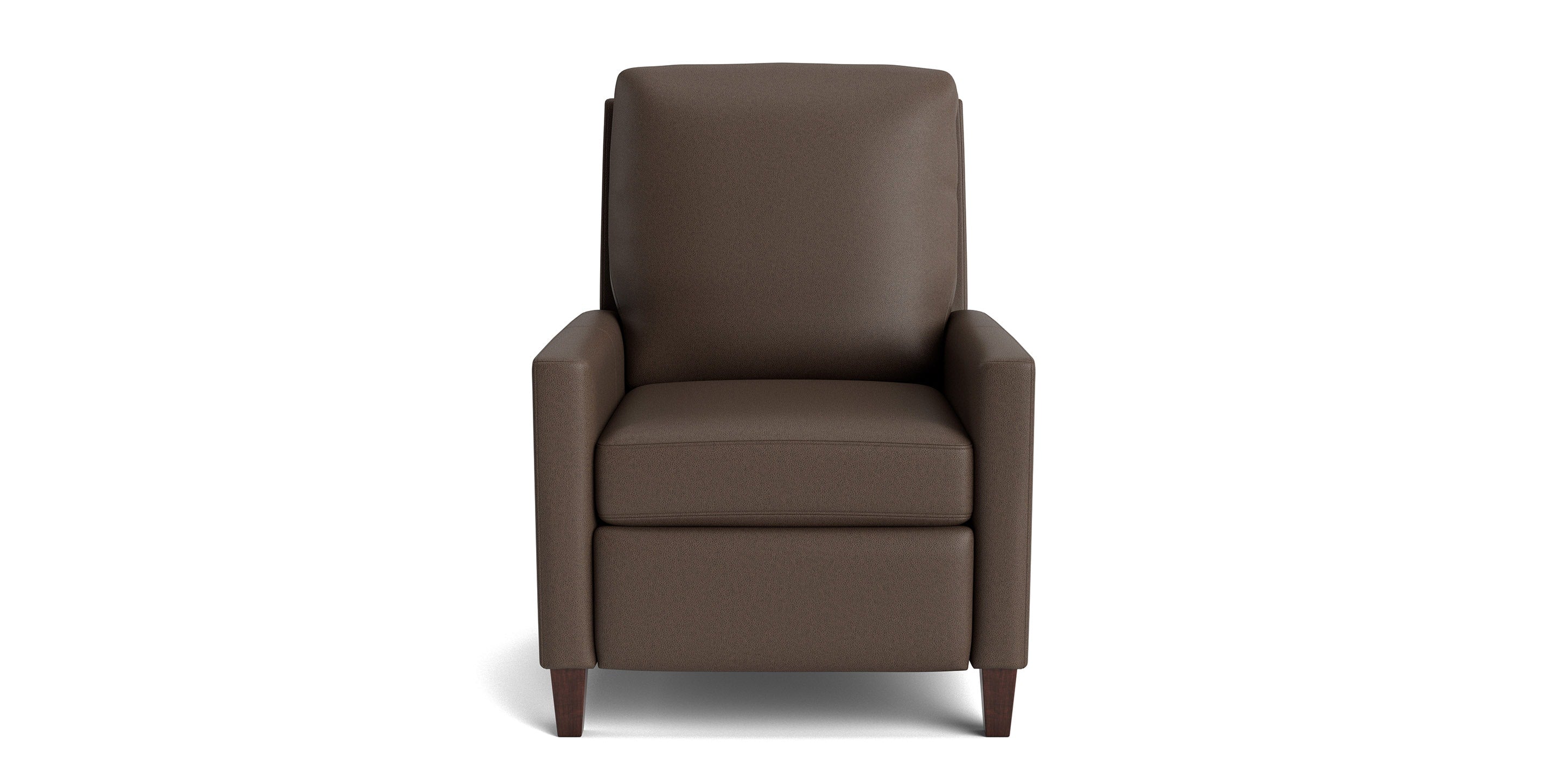 Bassett Trevor Recliner — Custom Leather, Made in the USA