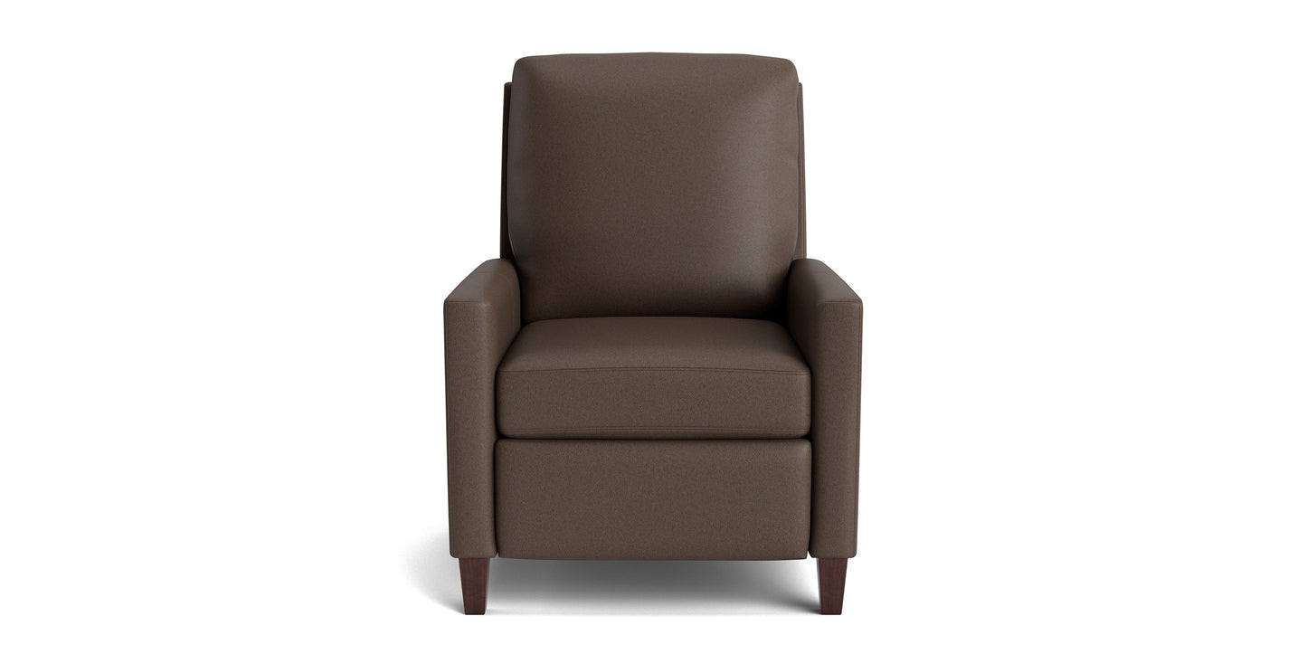 Bassett Trevor Recliner — Custom Leather, Made in the USA