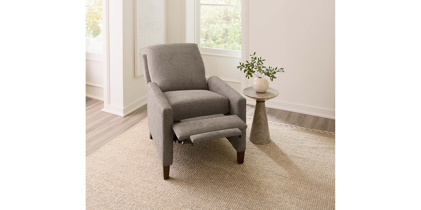 Trevor Track Arm Manual Recliner Bassett