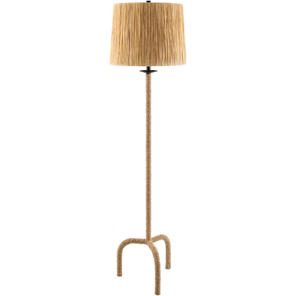 Seraya Accent Floor Lamp — Brown