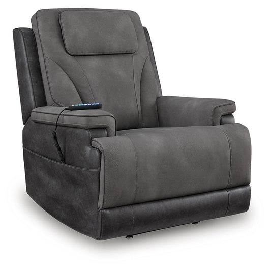 4Z-Peaceful Pause Power Lift Recliner — Heat, Massage, Easy Rise Signature Design by Ashley® Living Room