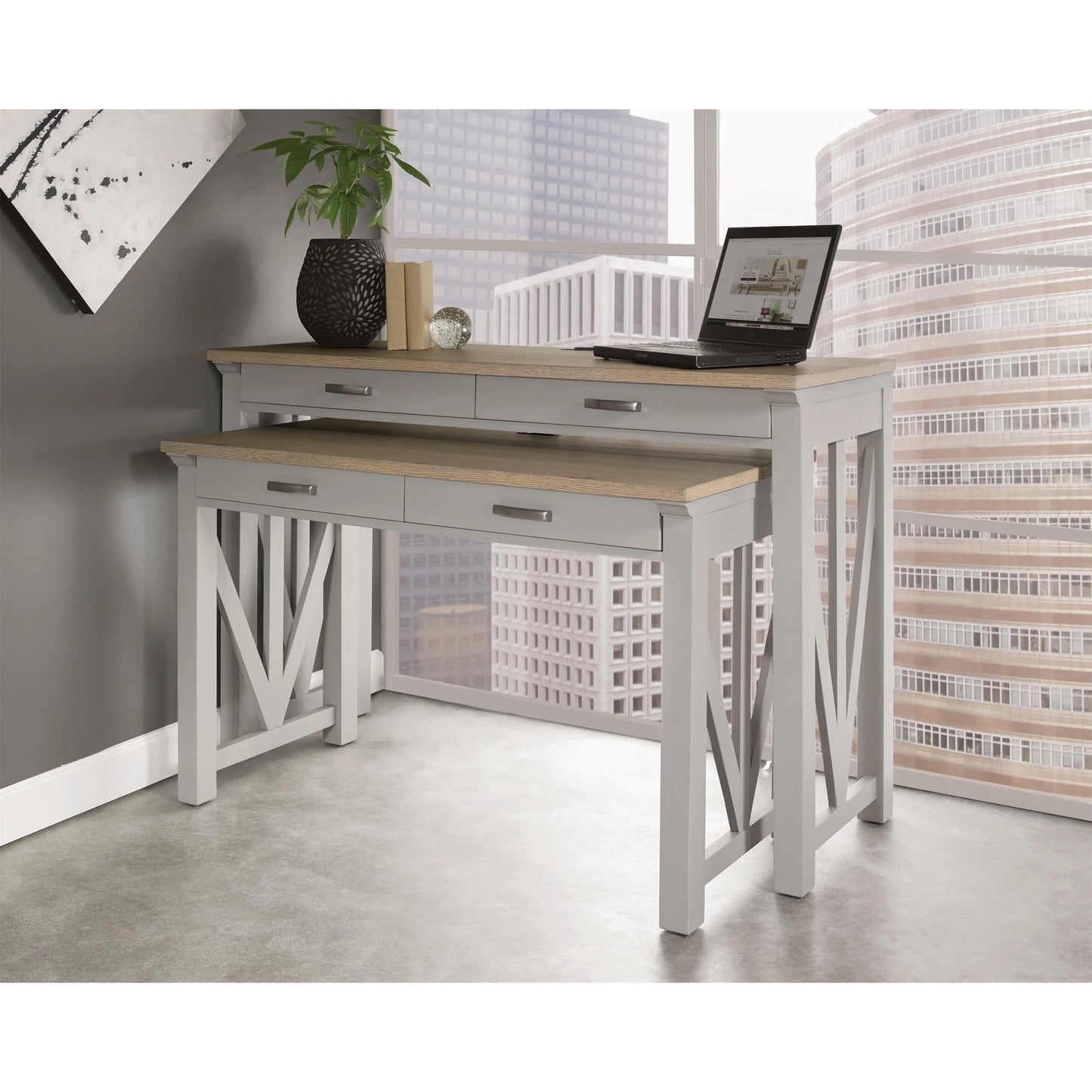 Osborne 36in Nesting Desk Riverside Furniture Desks