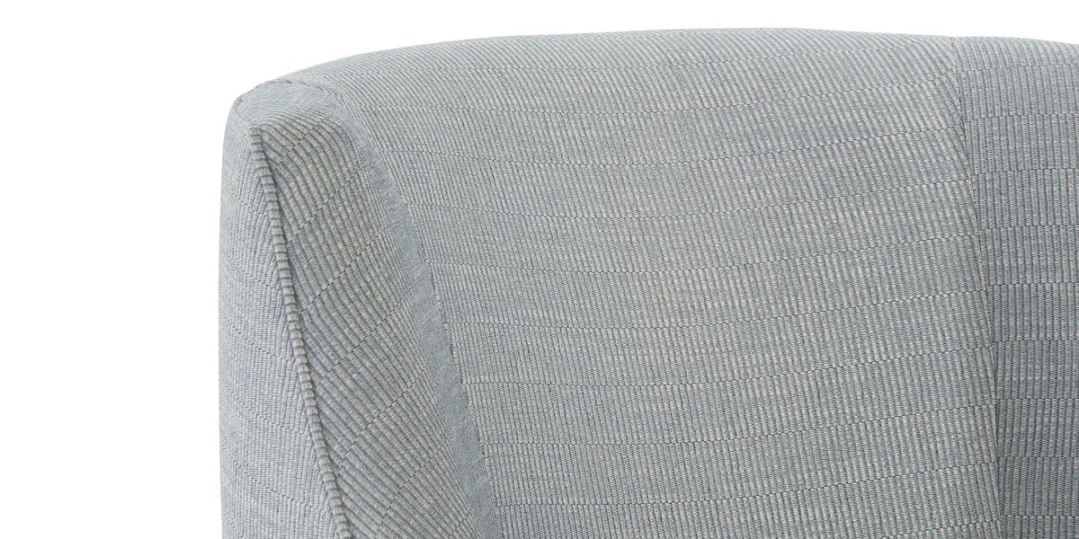 Bassett Sylva Accent Chair — Custom Leather, Made in the USA Bassett Accent Chair