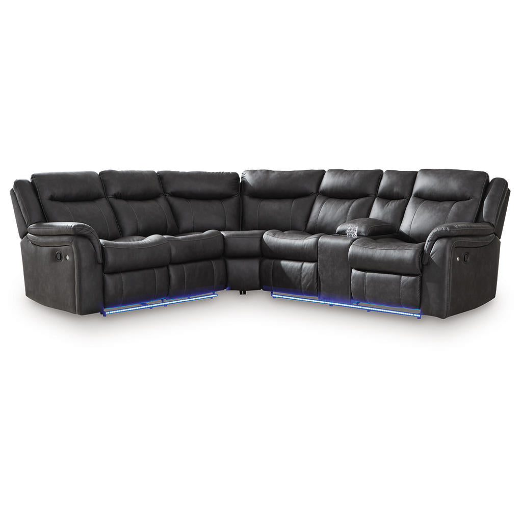 Sultan Meadow 2-Piece Reclining Sectional Signature Design by Ashley® Living Room