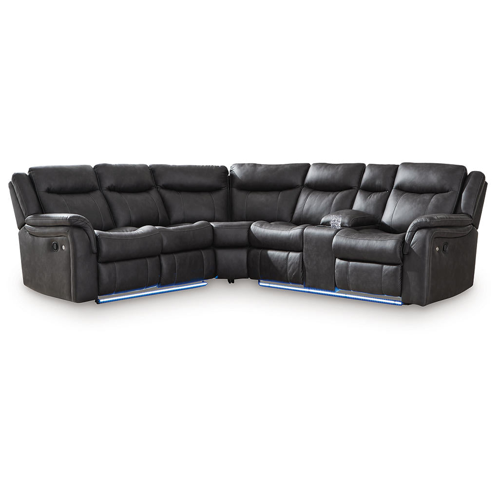 Sultan Meadow 2-Piece Reclining Sectional Signature Design by Ashley® Living Room