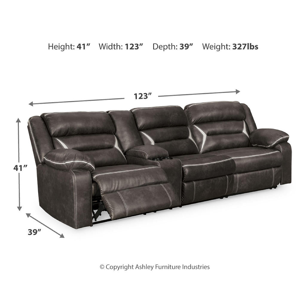 Kincord 2-Piece Power Reclining Sectional Sofa Signature Design by Ashley® Living Room