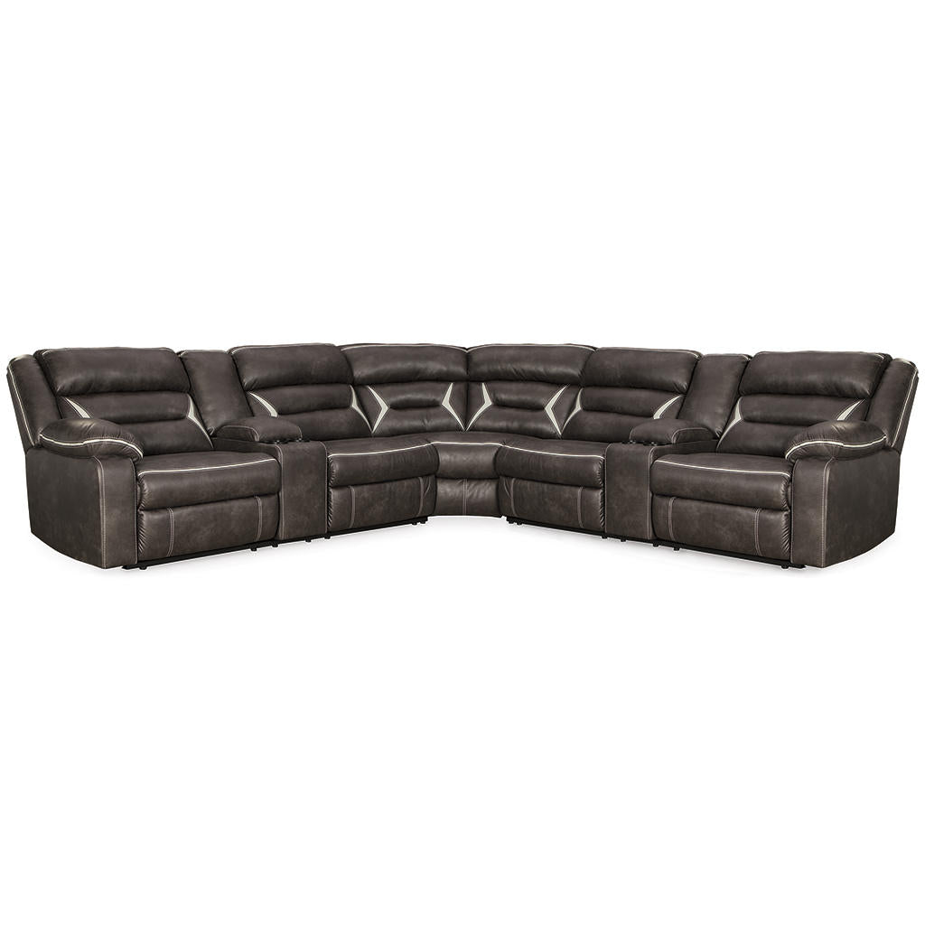 Kincord 3-Piece Power Reclining Sectional Signature Design by Ashley® Living Room