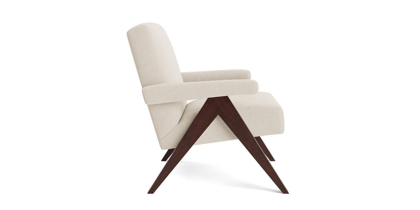 Bassett Raeford Accent Chair — Custom Fabric, Made in the USA