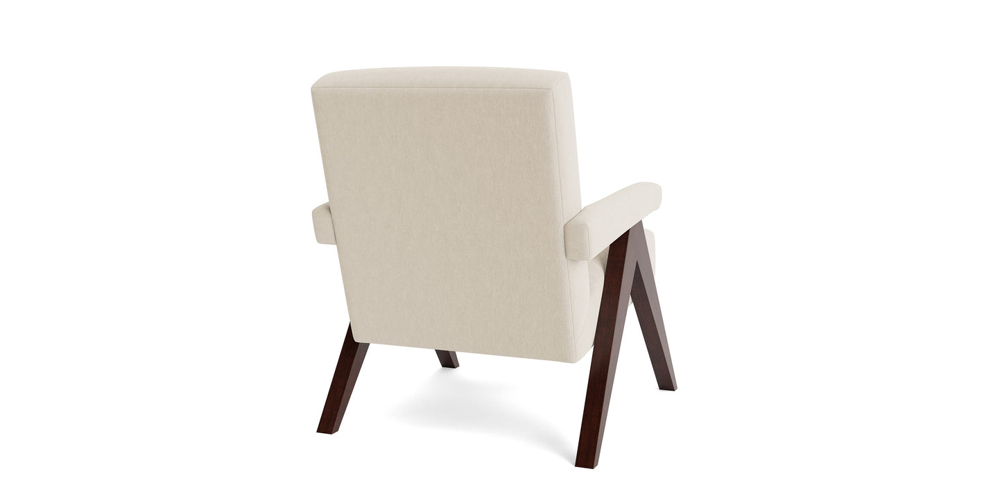 Bassett Raeford Accent Chair — Custom Fabric, Made in the USA