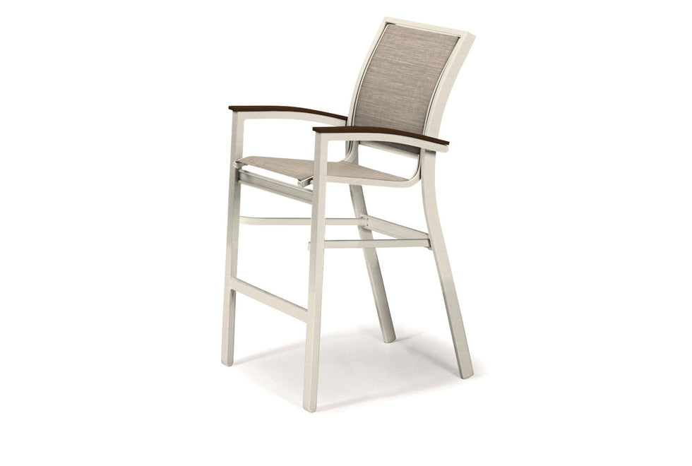 Telescope Casual Bazza Sling Balcony Café Chair — Storm Telescope Casual Outdoor Chair