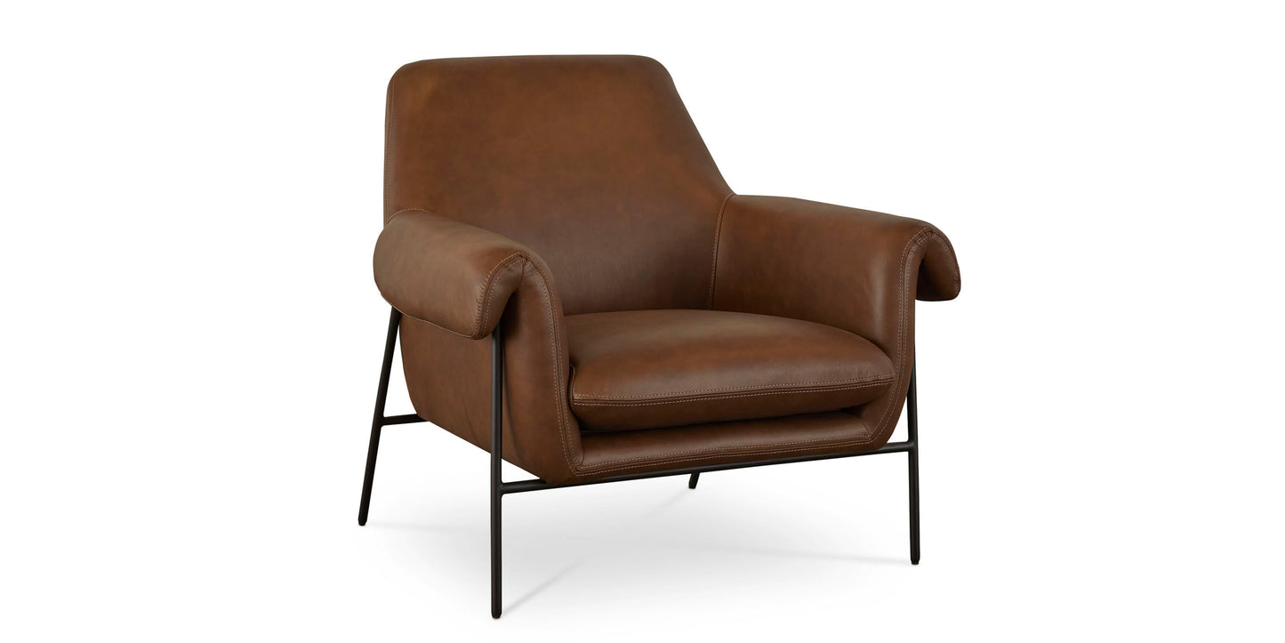 Richfield Leather Accent Chair Bassett