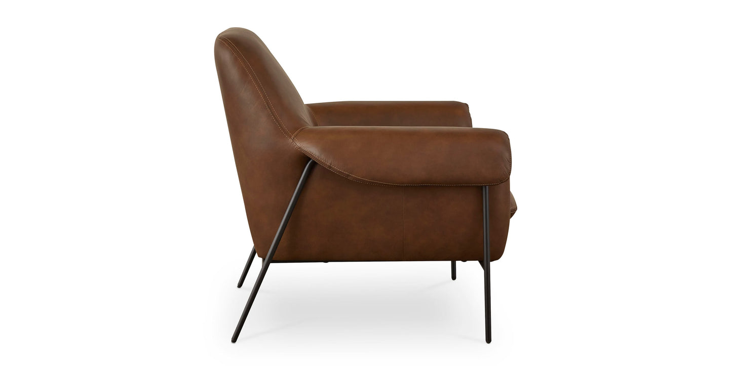 Richfield Leather Accent Chair Bassett
