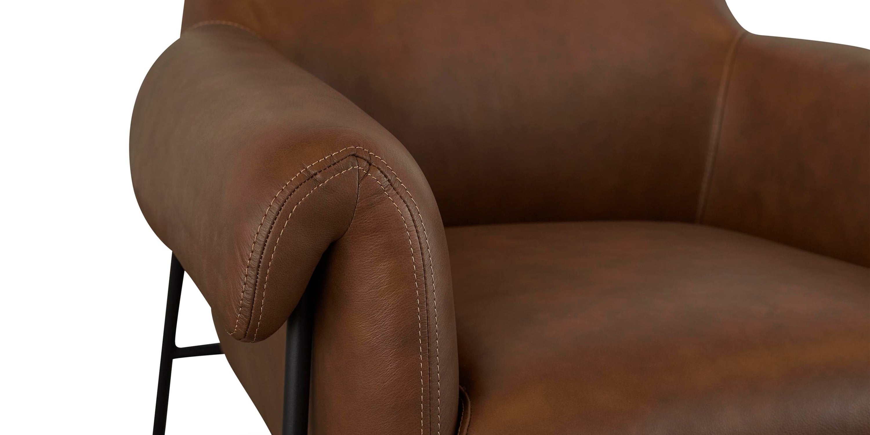 Richfield Leather Accent Chair Bassett