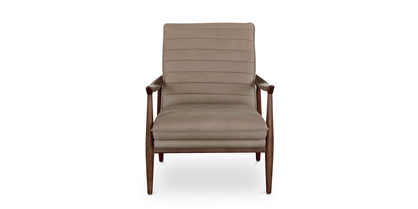 Ellis Leather Accent Chair Bassett
